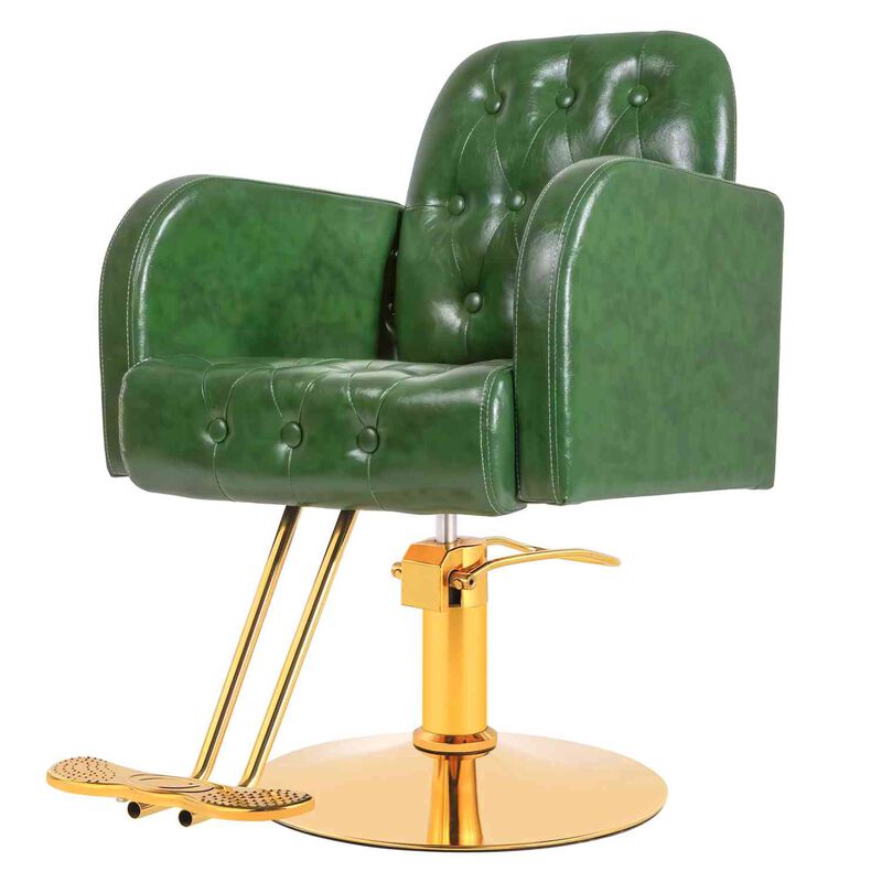 Silla Sill&oacute;n Premium Barberia Est&eacute;tica 360&deg; Neu... image number null
