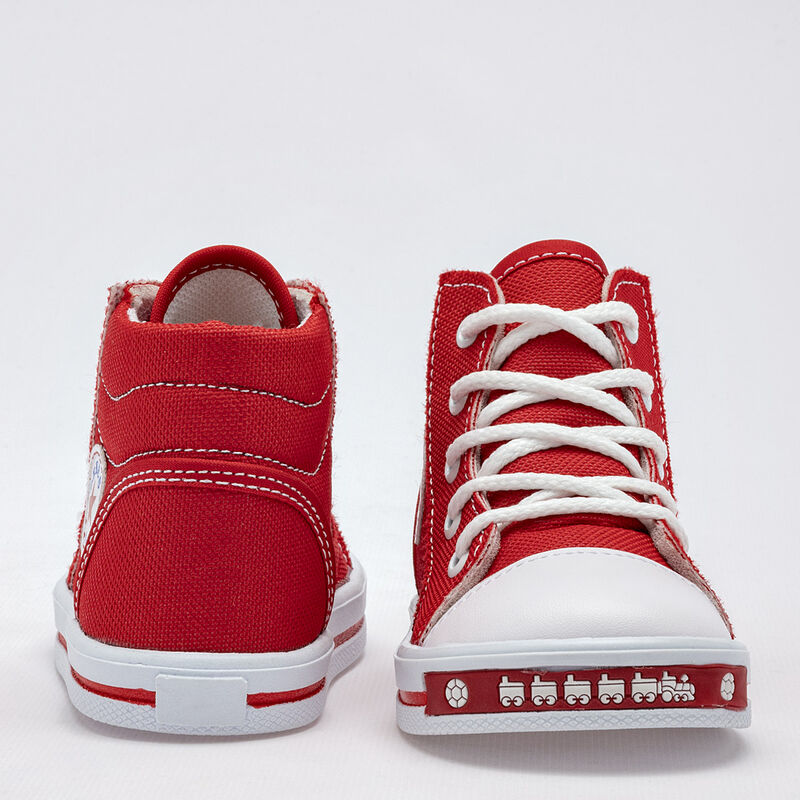 Chaparrin Tenis para beb&eacute; ni&ntilde;o rojo image number null