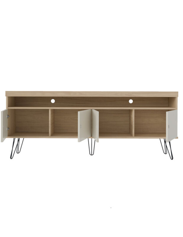 Mueble para TV Bertolini Liberty Roble Off Whit... image number null
