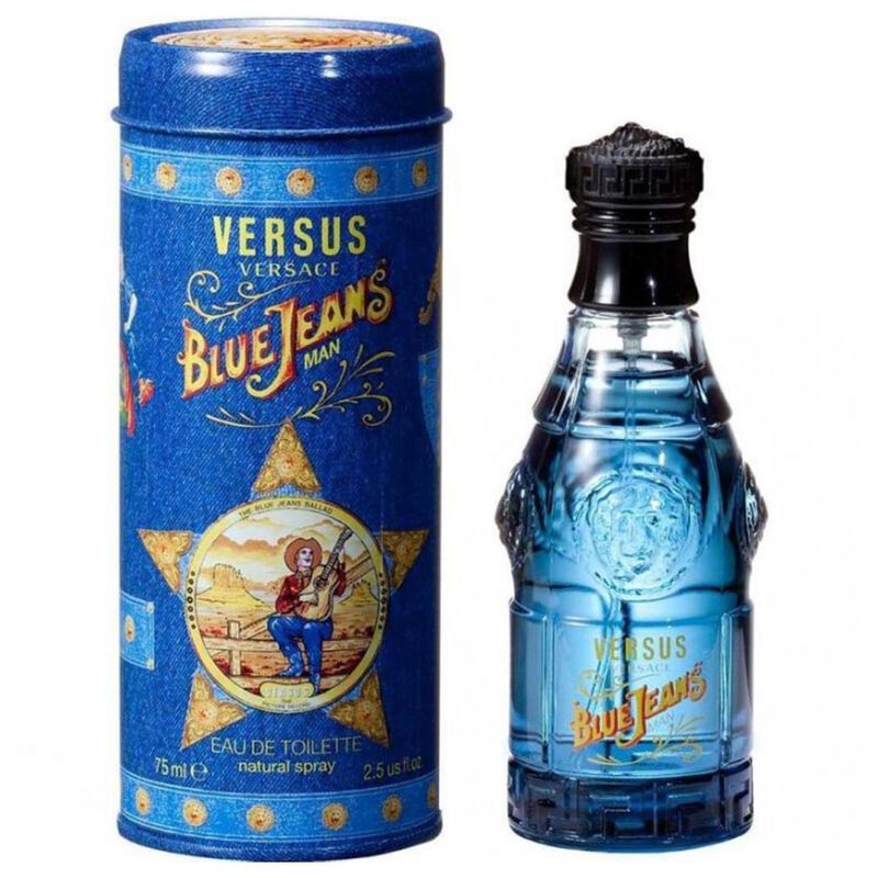 Perfume Versace Blue Jeans Edt 75 Ml image number null