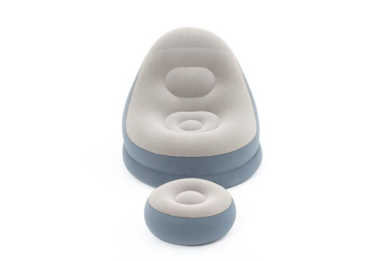 Sill&oacute;n Inflable Set con Descanso 1.21X1.00X.86c... image number null