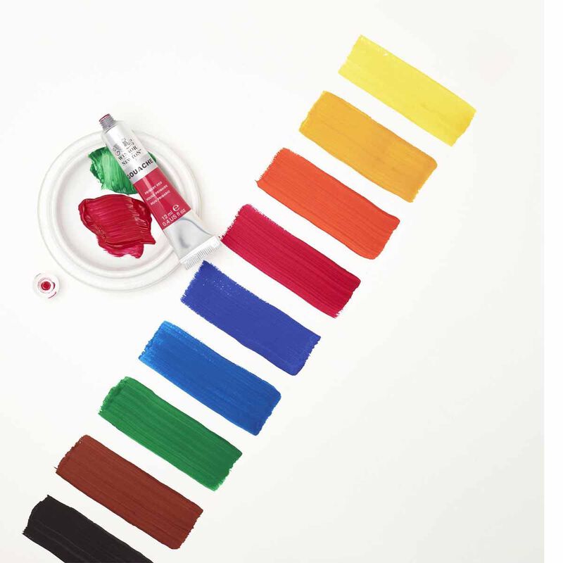 Set De Pintura Gouache Winsor & Newton, 10 Tubo... image number null