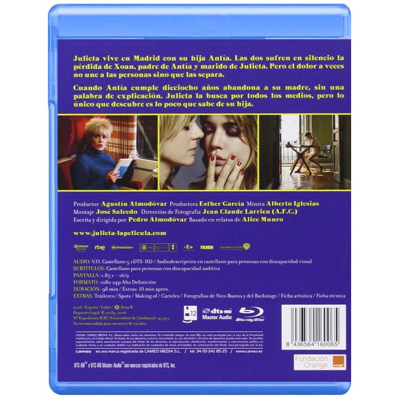 Julieta (2016) [Blu-ray] image number null