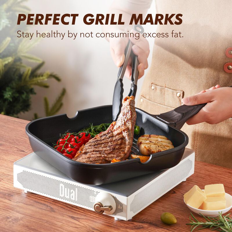 Sart&eacute;n Grill Sensarte 24 cm Antiadherente con V... image number null