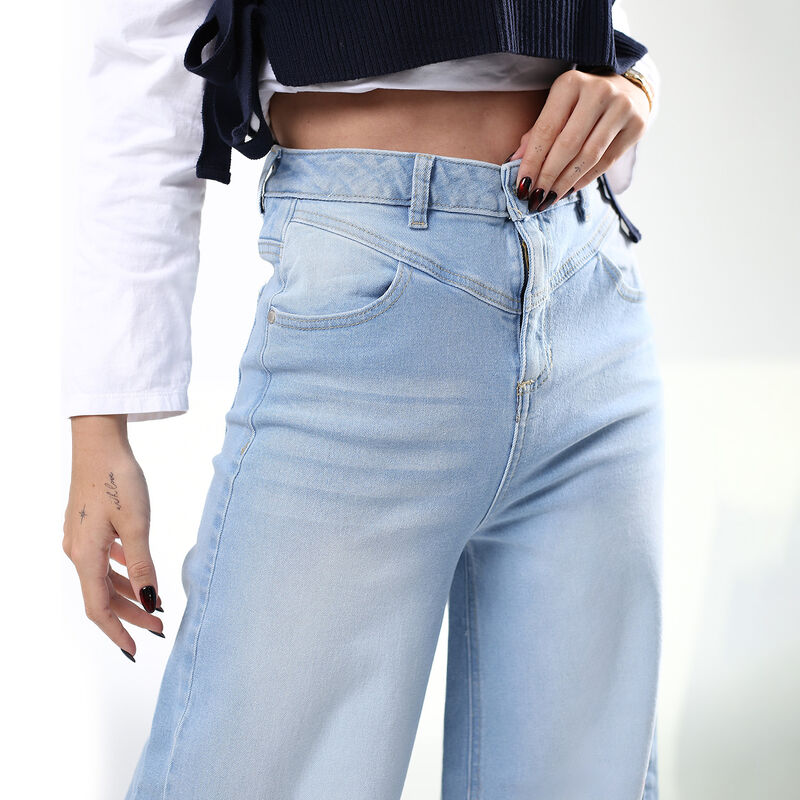 Jeans Super Wide Leg Color Claro Sb4565C image number null