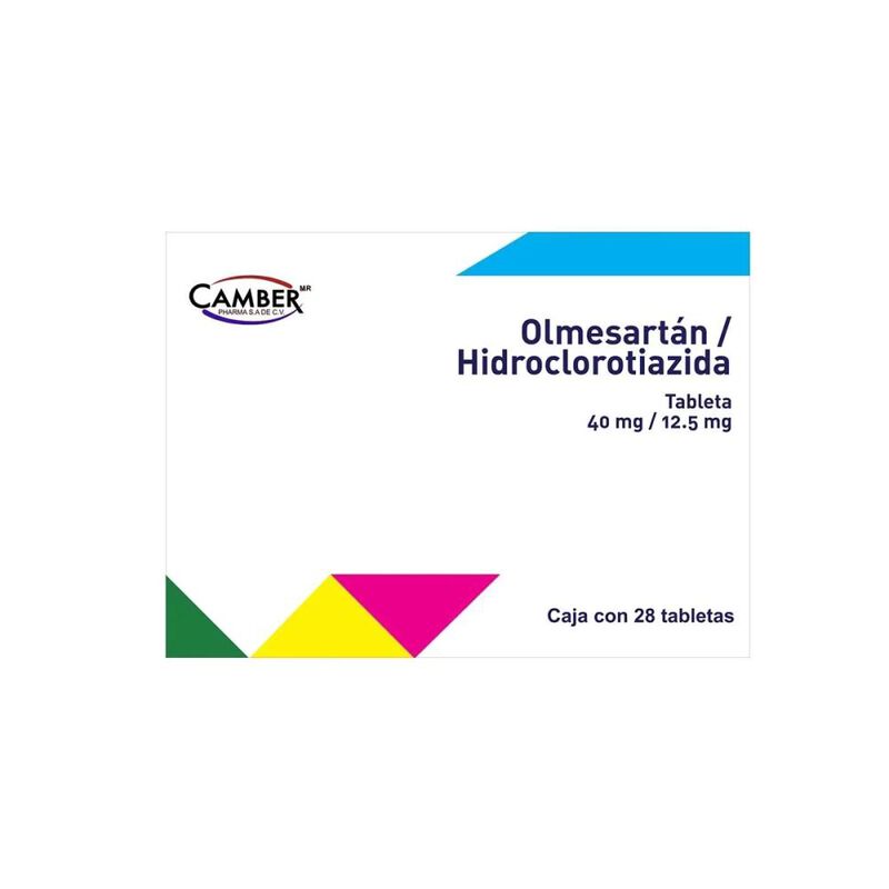 Olmesartan / Hidroclorotiazida 40/12.5 Mg 28 Ta... image number null