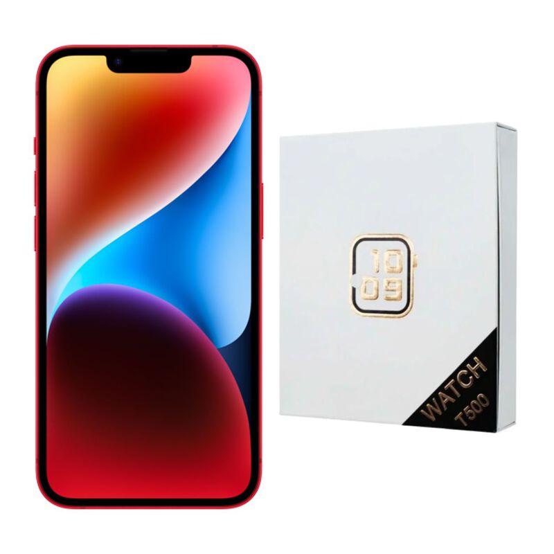iPhone 14 128GB Rojo E-SIM Reacondicionado + Re... image number null