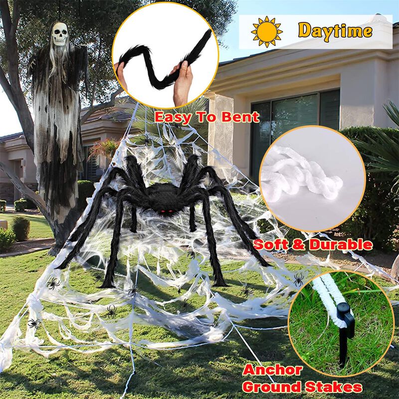 Luces De Telara&ntilde;a Spider Partymoonet 16,4 Ft 20... image number null