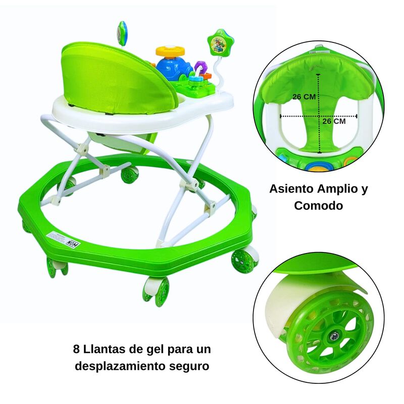 Andadera Plegable Babytek Con Luces Y Sonido 8 ... image number null