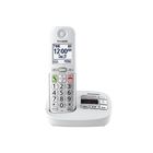 Tel&eacute;fono Inal&aacute;mbrico Panasonic Kx-tgu430w Con Pantalla Grande Y Botones