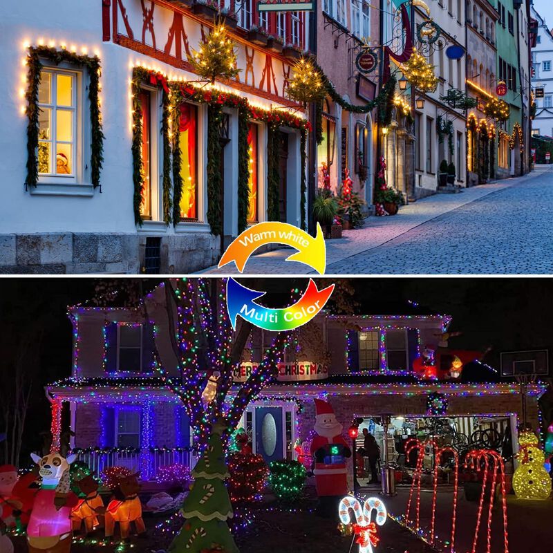 Luces Solares De Navidad En Cadena Bhclight Paq... image number null