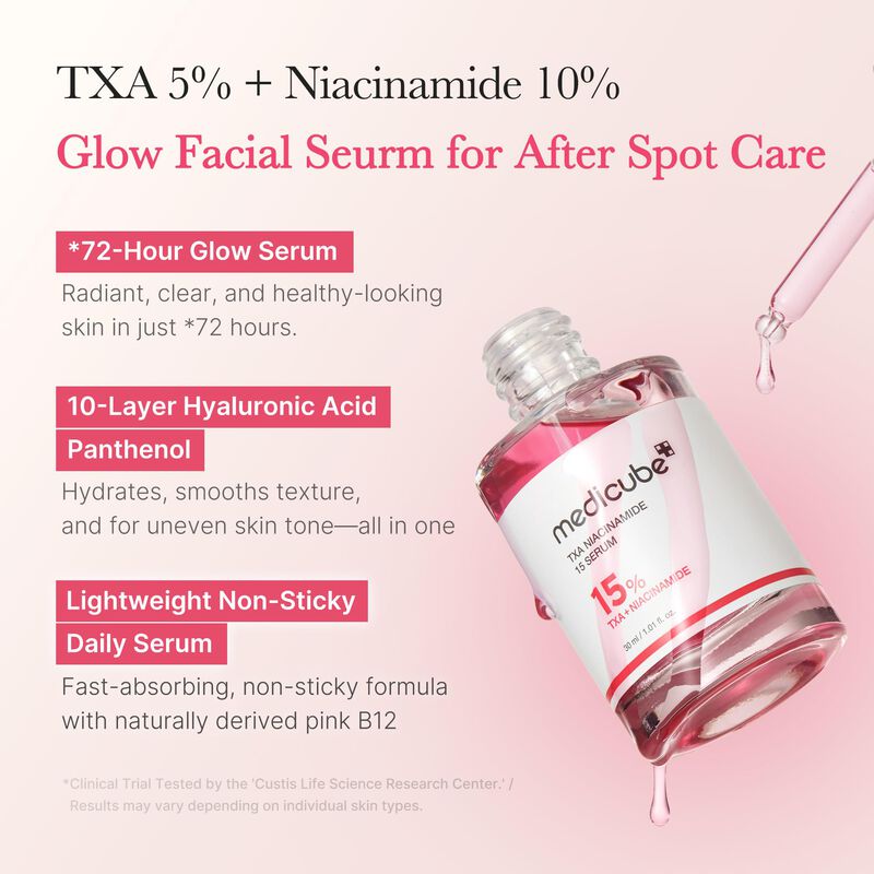 S&eacute;rum Facial Medicube Txa+niacinamida 15% Glow ... image number null