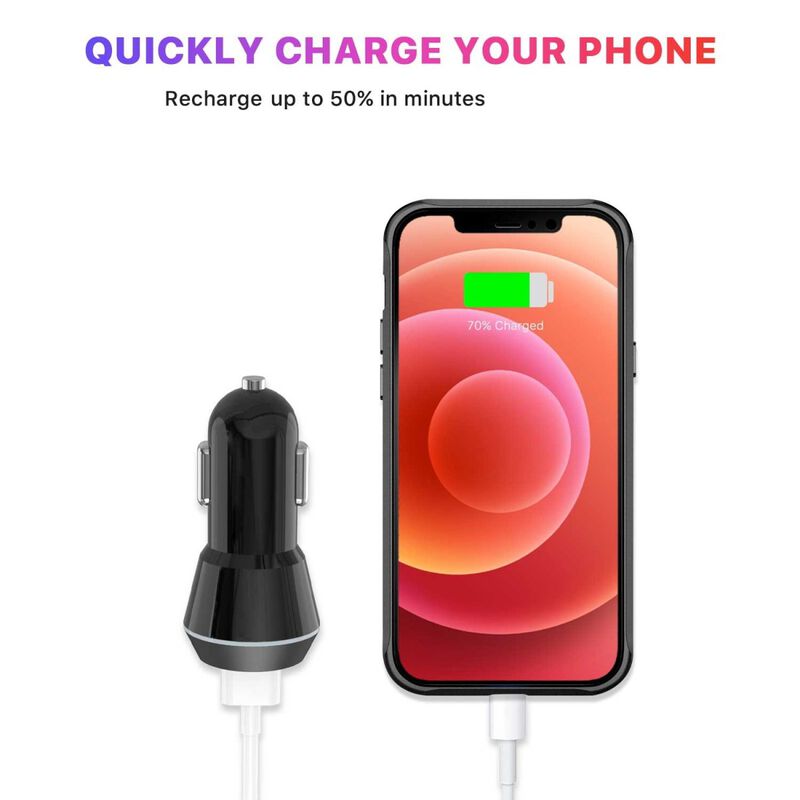 Cargador Auto Plug In Mybat Usb-c Pd 20w Negro ... image number null