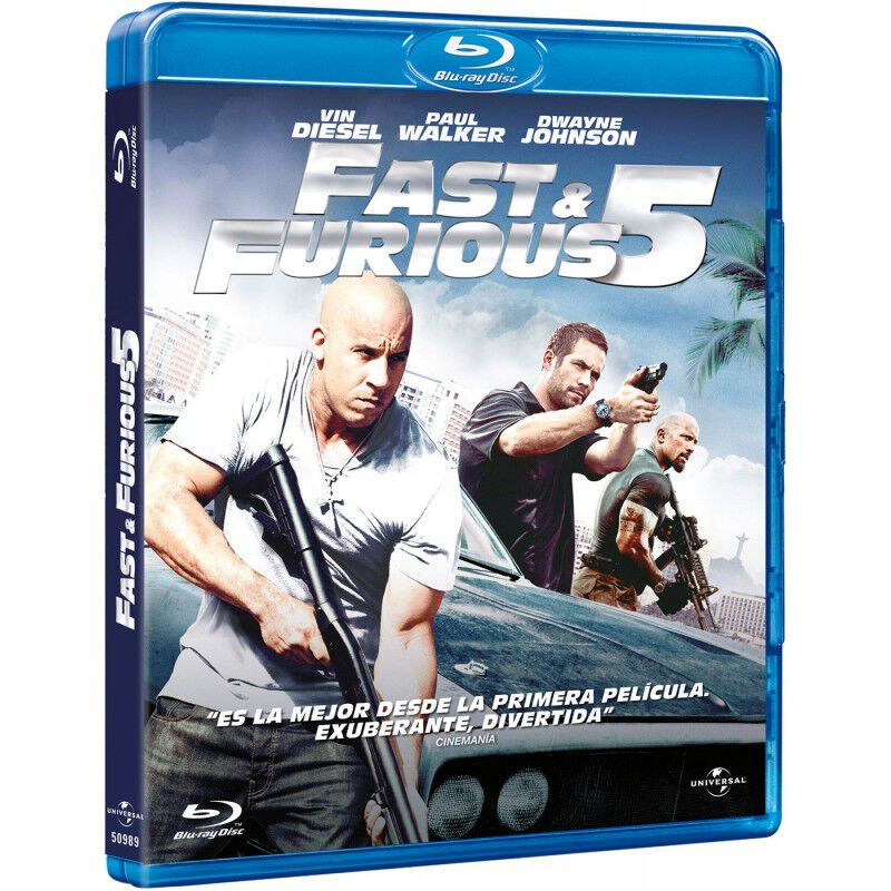 R&aacute;pidos Y Furiosos 5 (a Todo Gas 5) (blu-ray) image number null
