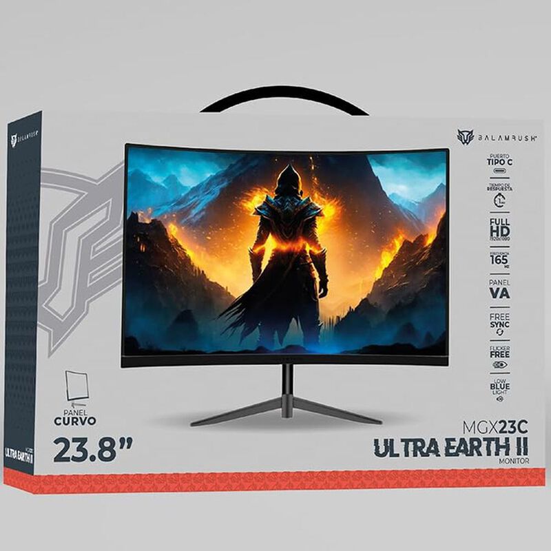 Monitor Gamer Curvo Balam Rush Ultra Earth Ii M... image number null