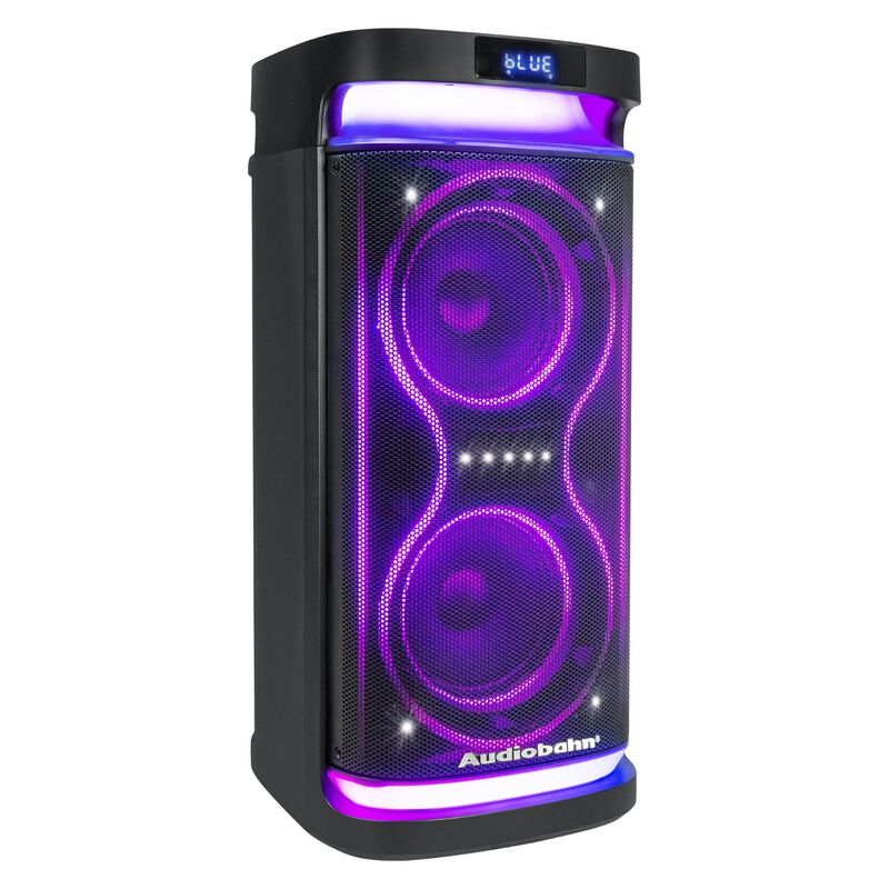 Partybox con bocina doble 6" 1200w Audiobahn TH... image number null