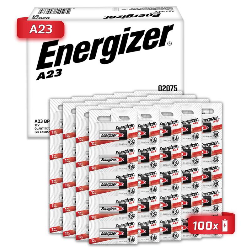 Pila Energizer A23 Alcalina Tira 100 Unidades image number null
