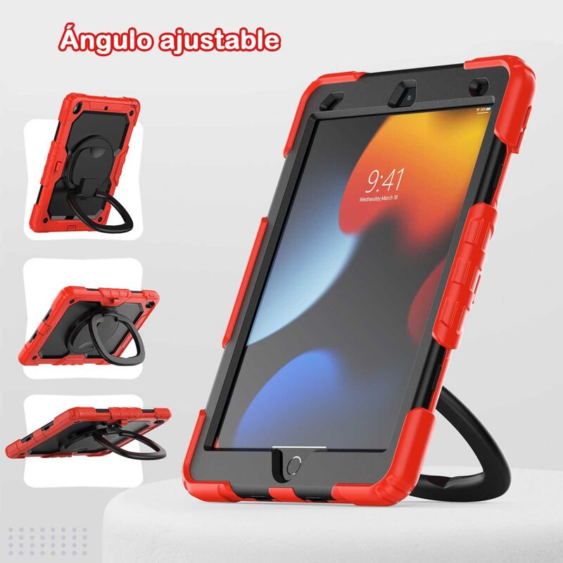 Funda Tekku Handled Uso Rudo Para Ipad 9 Ipad 8... image number null