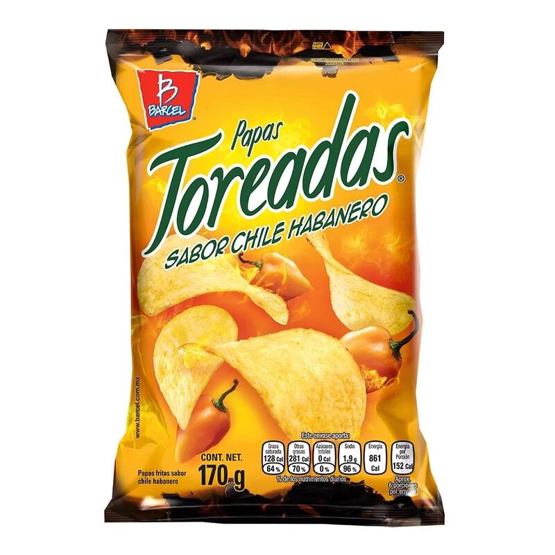 Barcel Papas Toreadas 170 gr image number null