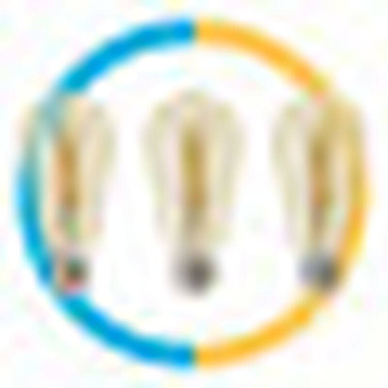 3 focos LED vintage Wi-Fi de 45 W image number null