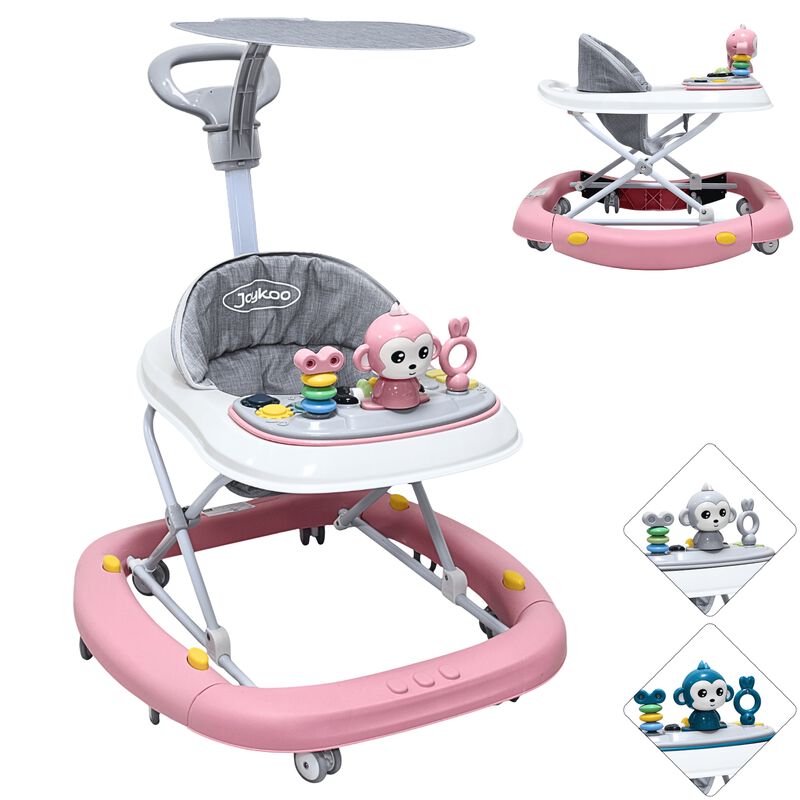 Andadera para Bebé Mecedora Mono Musical Bastón... image number null