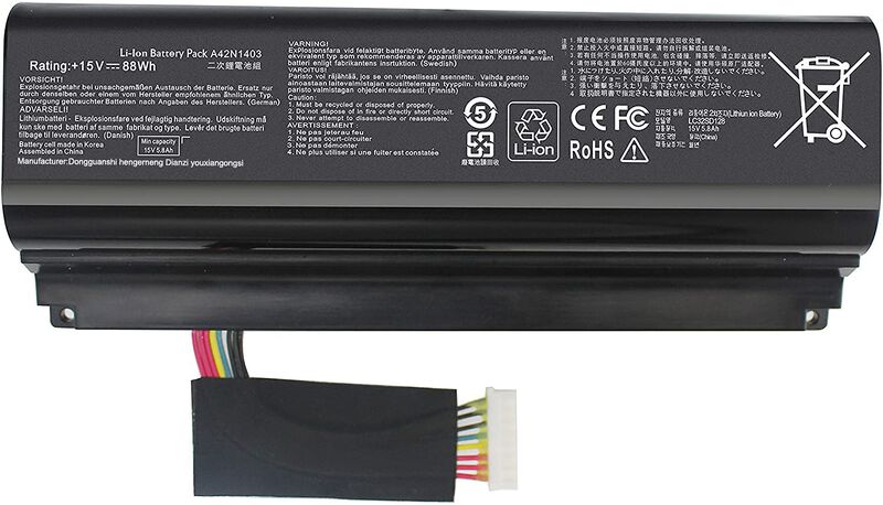 Bater&iacute;a De Port&aacute;til Hubei 15v 88wh Serie Asus G... image number null
