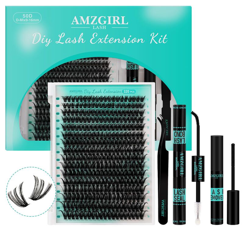 Kit De Extensi&oacute;n De Pesta&ntilde;as Amzgirl Lash 320 U... image number null
