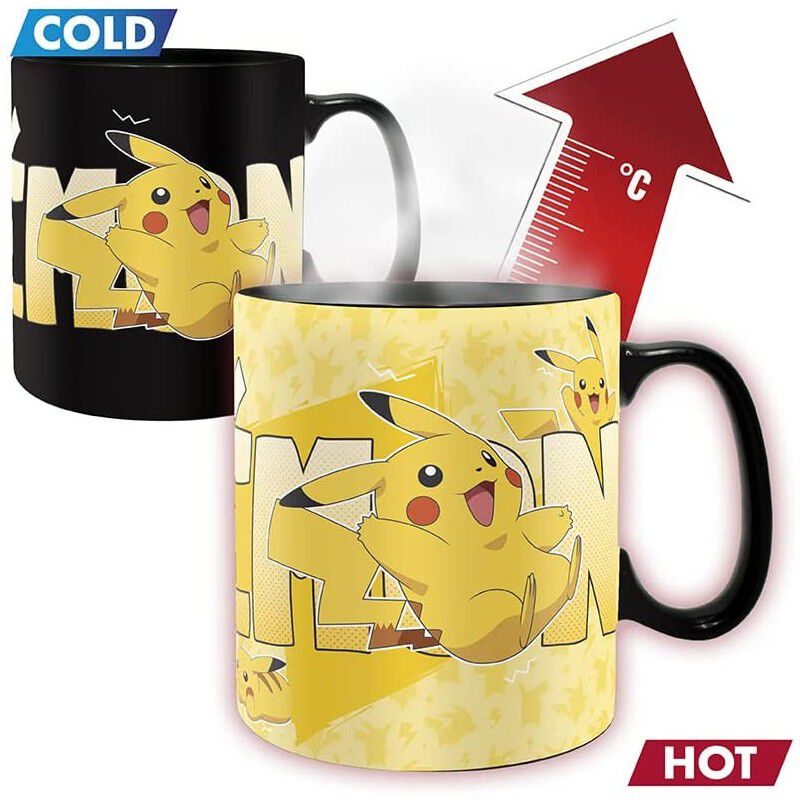 Caja Regalo Pok&eacute;mon Charizard Vs Pikachu Taza T... image number null