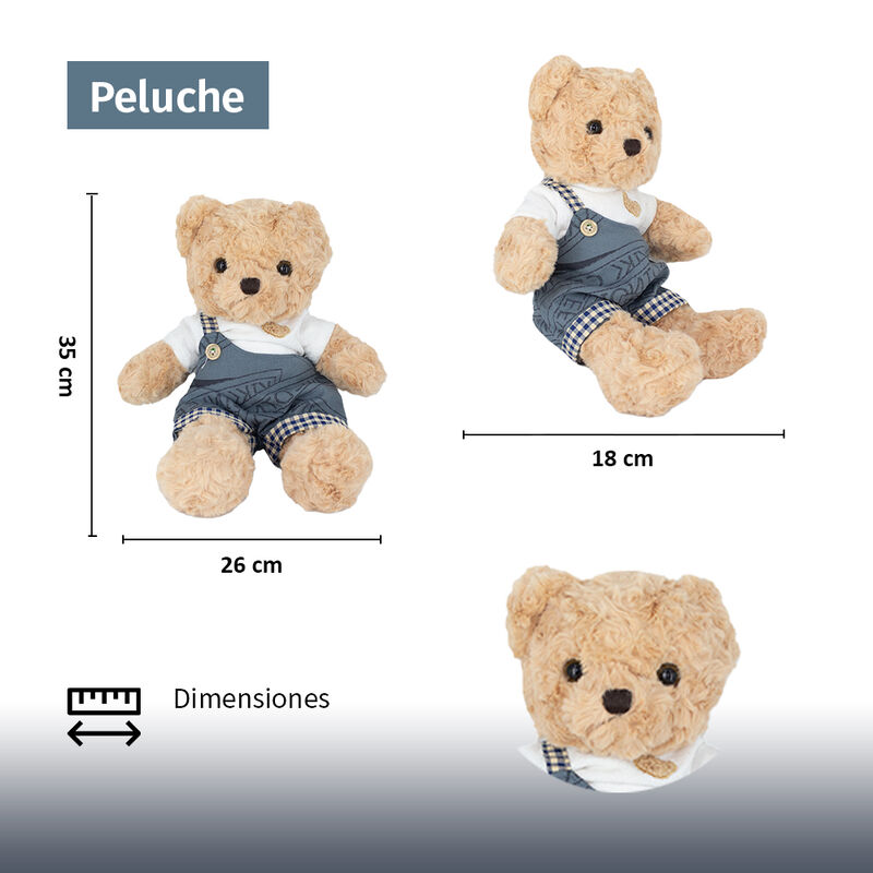 Oso De Peluche Super Suave Osito Polo Con Overo... image number null