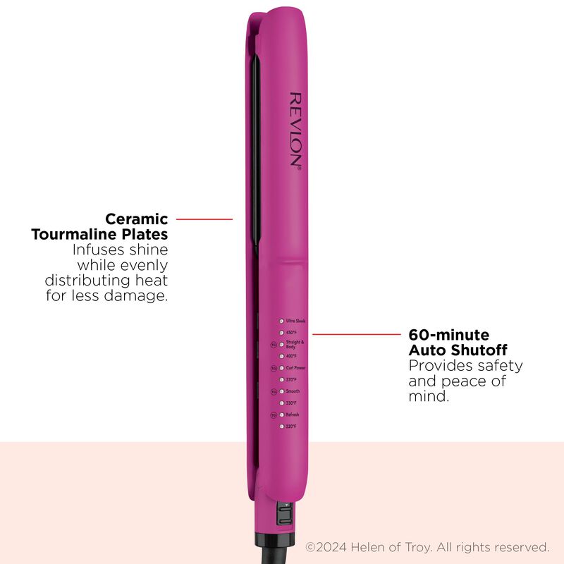 Plancha Alisadora De Pelo Revlon Easy Heat De P... image number null