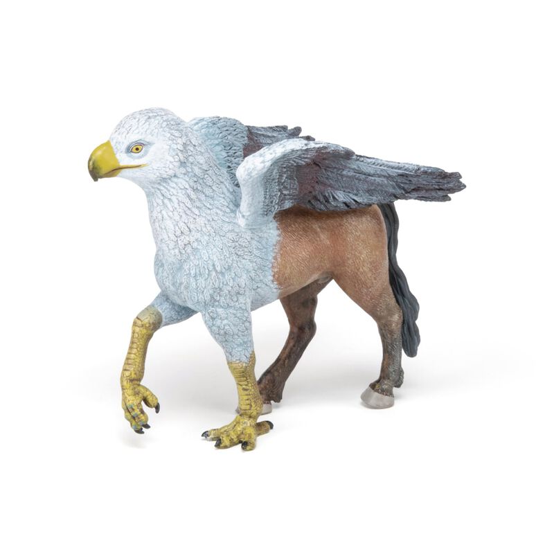 La Figura Papo Hippogriff Blanca Y Marr&oacute;n Estim... image number null