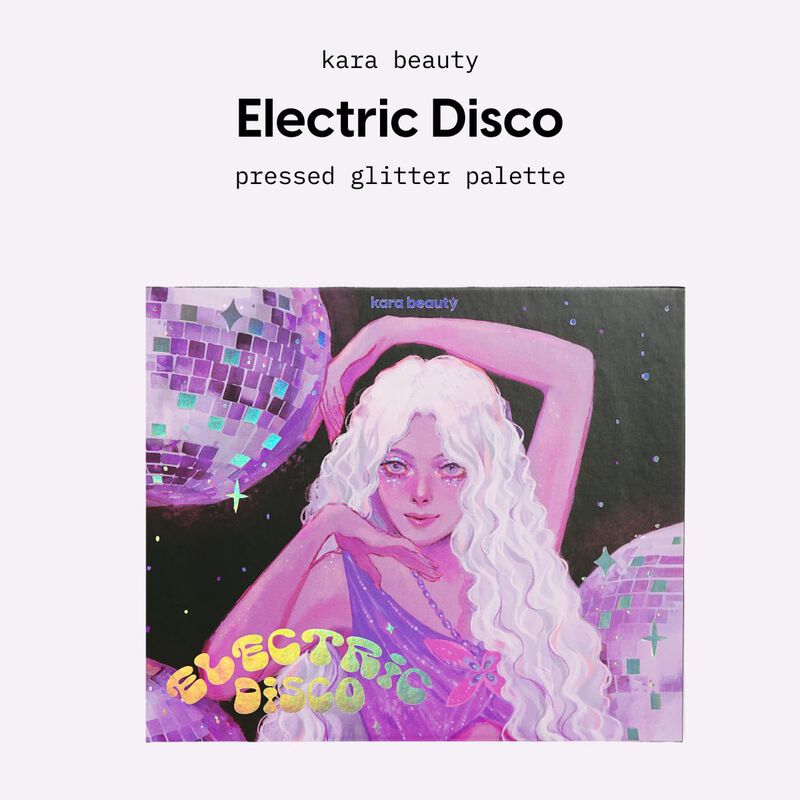 Paleta De Glitter Kara Beauty Electric Disco 30... image number null
