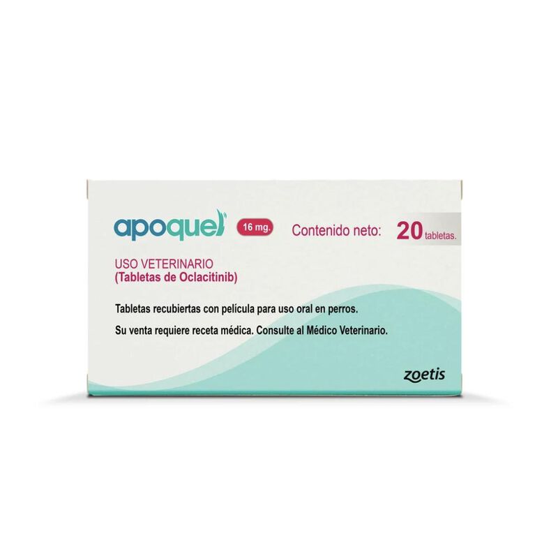 Apoquel 16 mg. 2 bls x 10 tab (20 tabs) Caja de... image number null