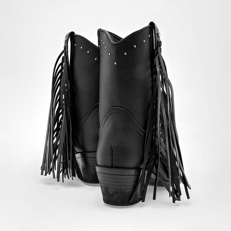 Moramora Bota para mujer negro image number null