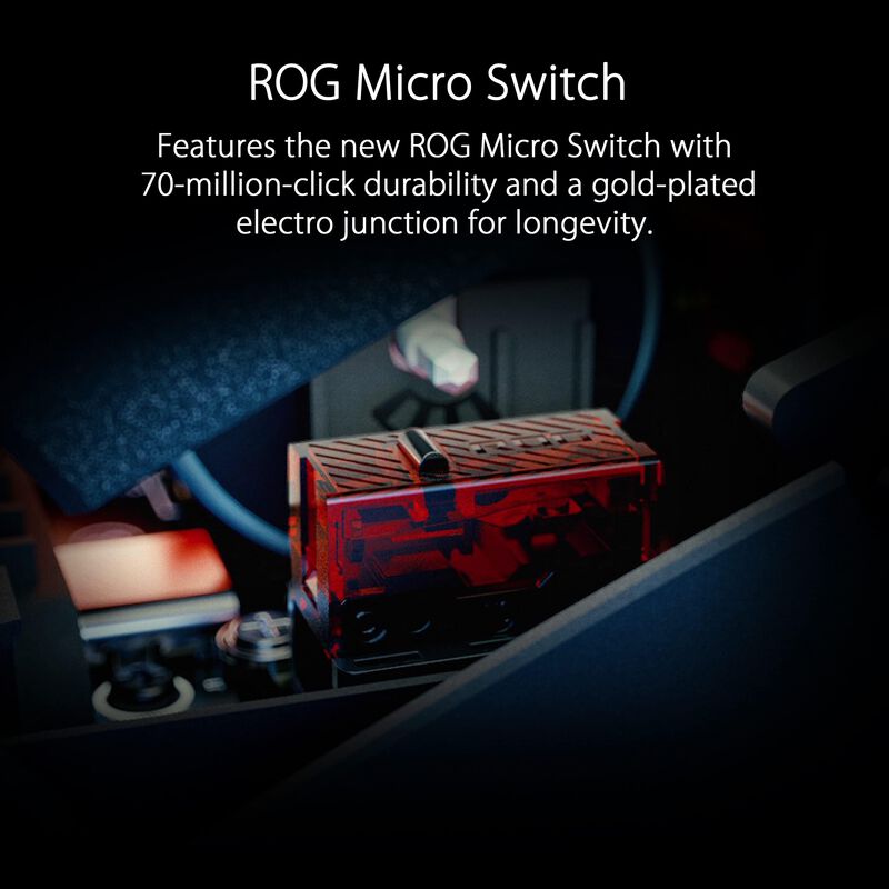 Rat&oacute;n Inal&aacute;mbrico Para Juegos Asus Rog Spatha X... image number null