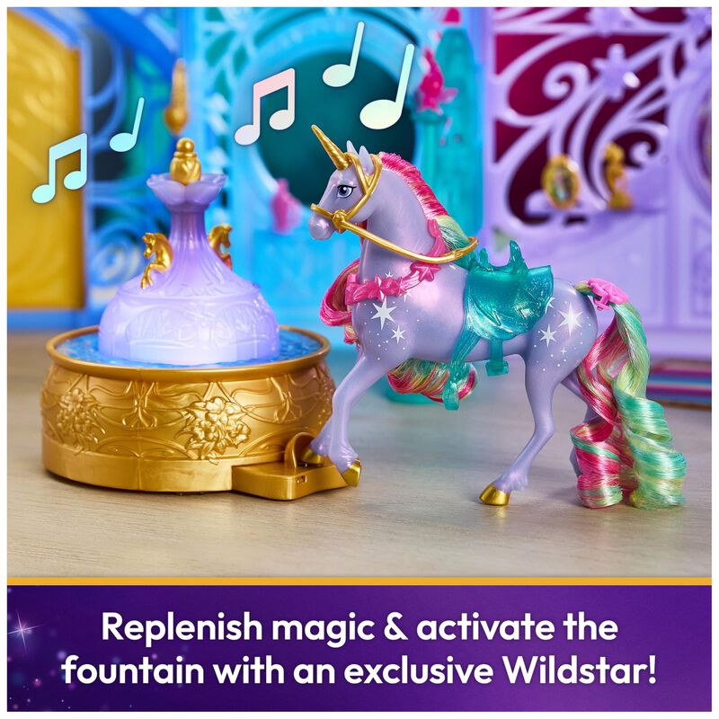 Fuente Y Establo Starglow De Playset Unicorn Ac... image number null