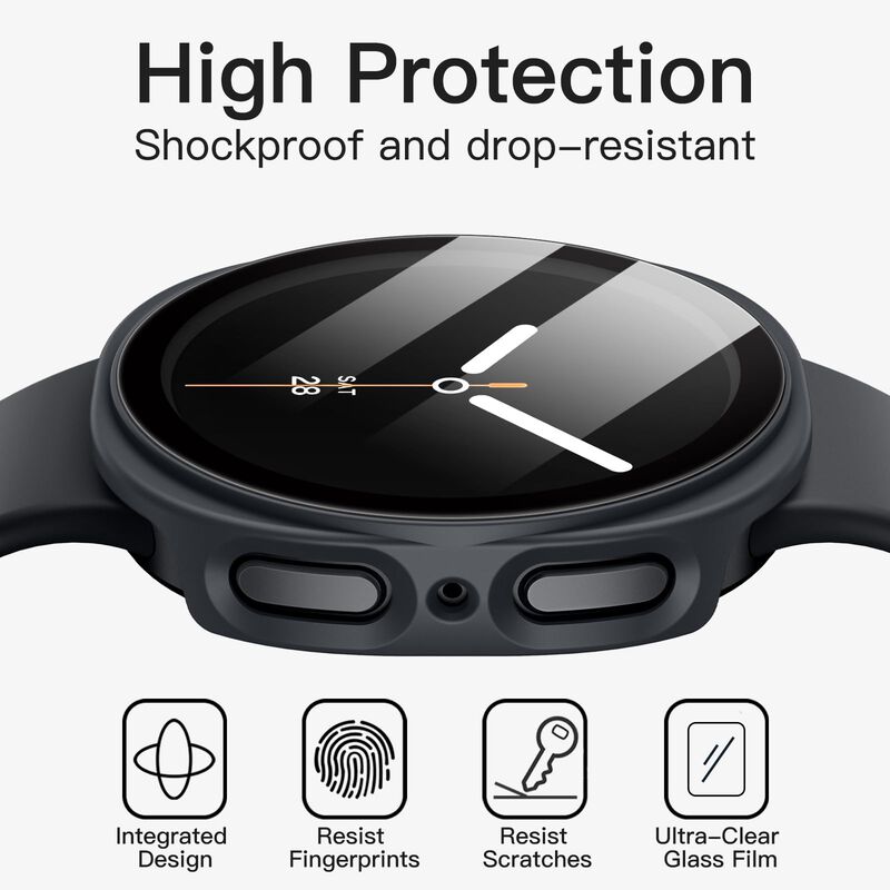 Funda Jetech para Galaxy Watch 9/8 44mm Grafito image number null