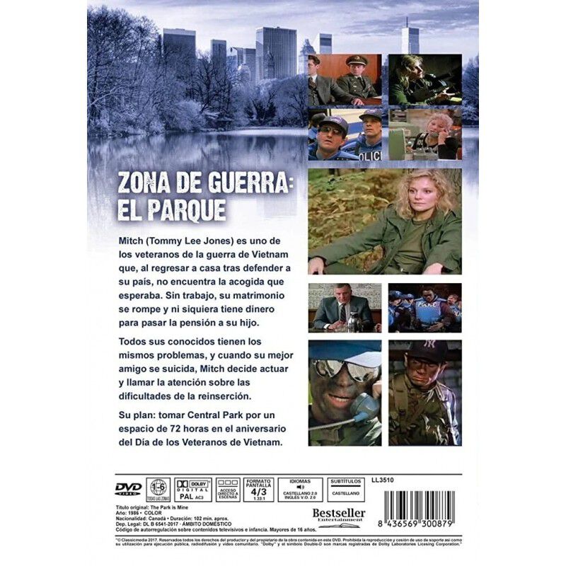 Zona de Guerra: el Parque [DVD] (1986) The Park... image number null