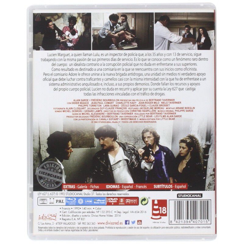 Ley 627 [Combo DVD + Blu-ray] image number null