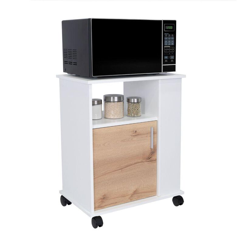 Módulo Microondas Tahara Café Claro y Blanco image number null