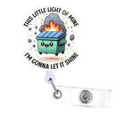 Porta Credencial Retr&aacute;ctil Dooyilets De 3 cm