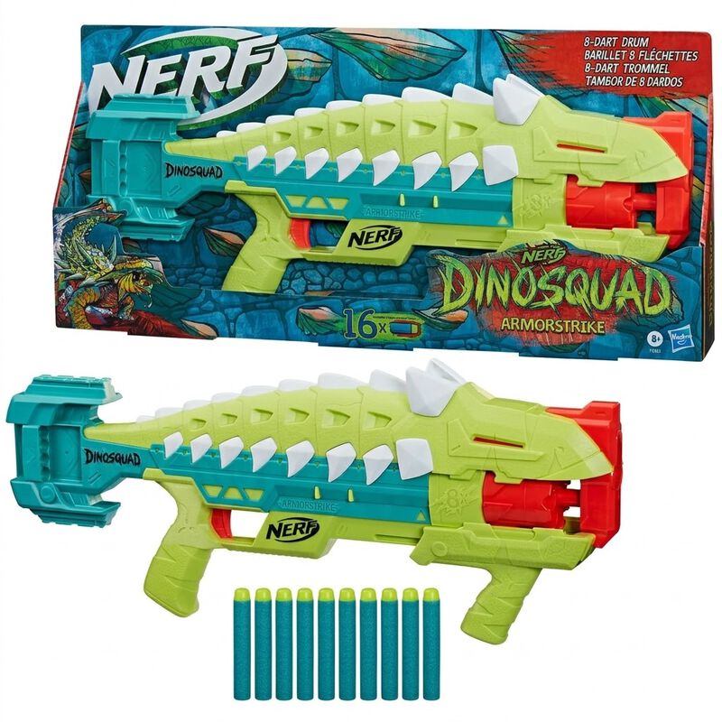 Lanzador Dinosquad Armorstrike 16 Dardos Elite ... image number null