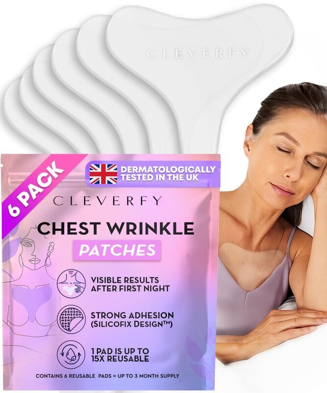 Parche Antiarrugas Para Pecho Cleverfy 6 Unidad... image number null