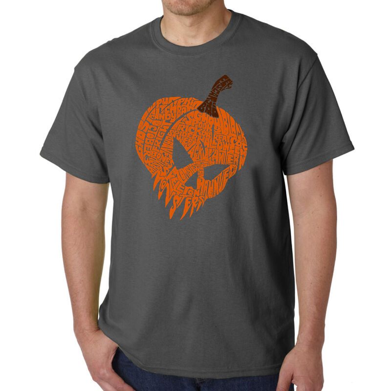 Camiseta Word Art Para Hombre - Calabaza Malvad... image number null