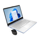 Combo Laptop HP (14-DQ6012DX) 14" Intel N150 4GB 128GB UFS W11 Azul + HP Wireless Mouse Comfort Grip (H2L63AA) Negro