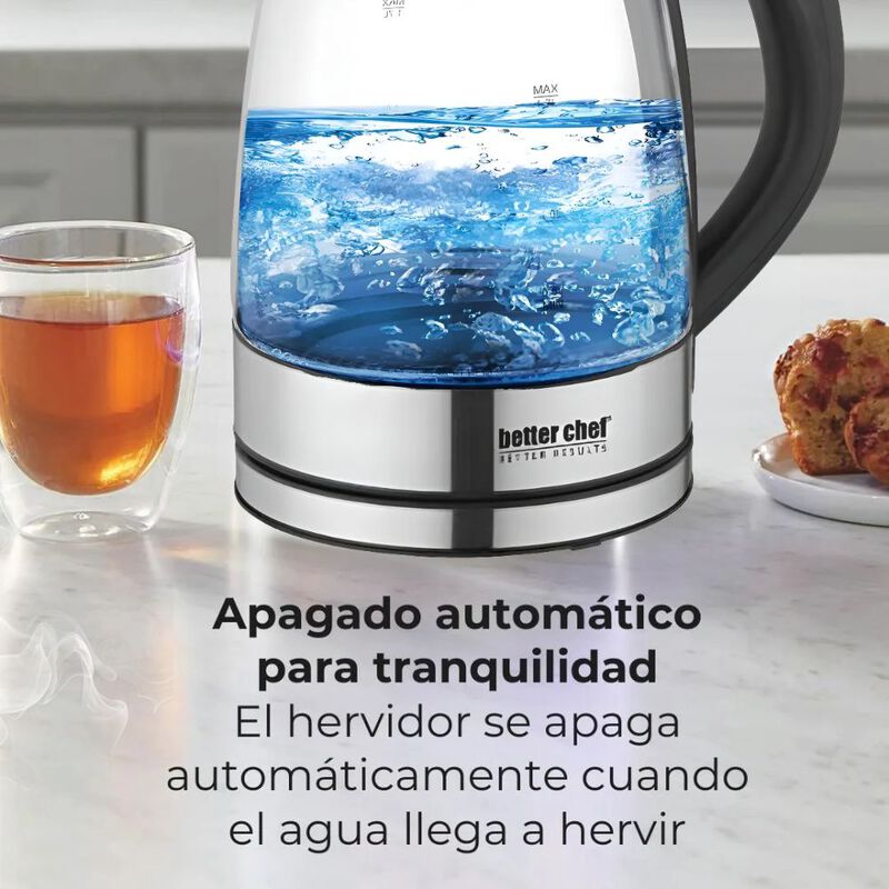 Tetera El&eacute;ctrica Better Chef 1.7l  Hervidor Aut... image number null