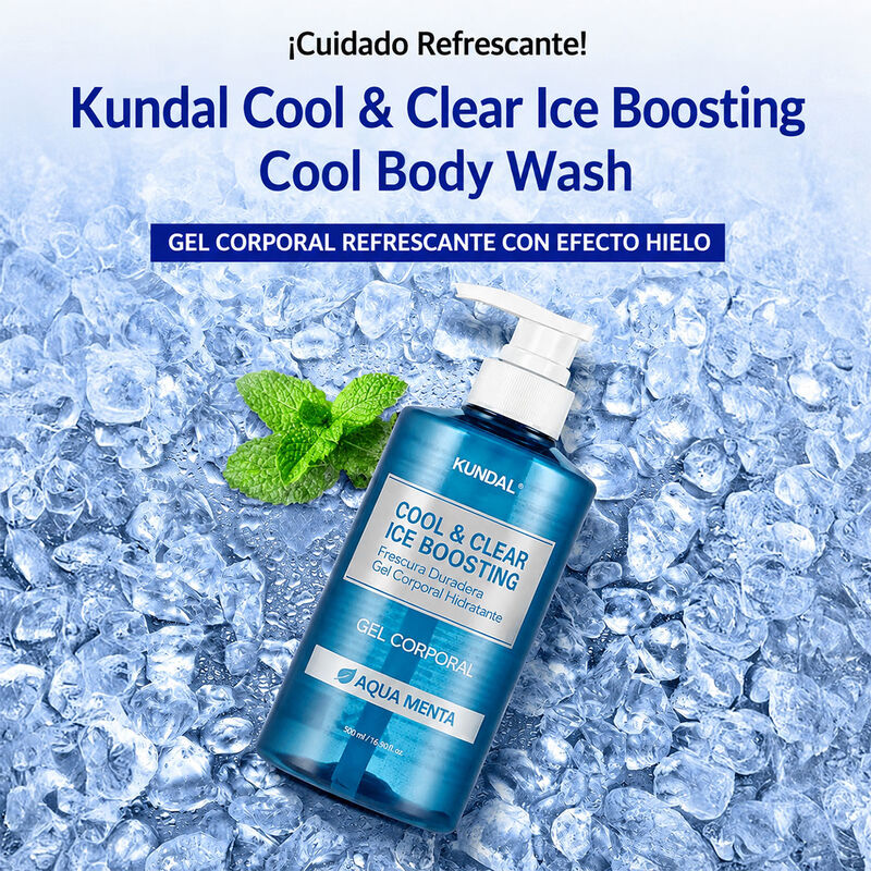 Kundal Jab&oacute;n L&iacute;quido Aqua Mint 500ml Body Wash image number null