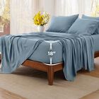 Juego De S&aacute;banas Bedsure King 45 cm Prelavado Ultra Suave 6 Piezas