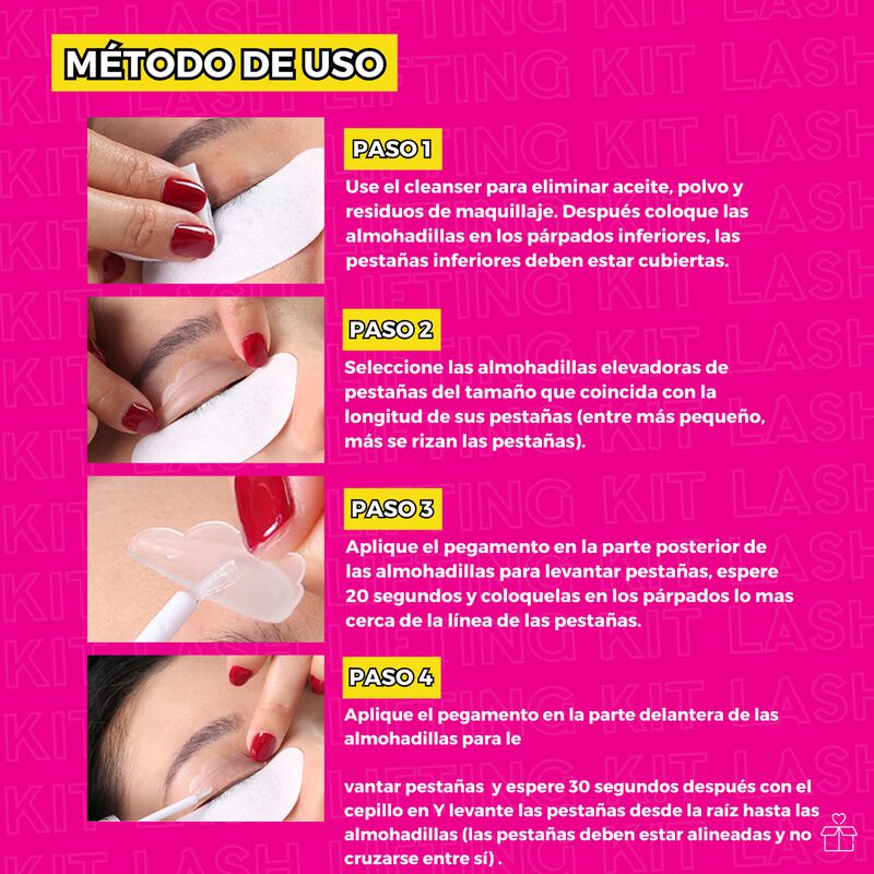 Kit Lash Lifting de Pestañas Rizado Marca Icons... image number null