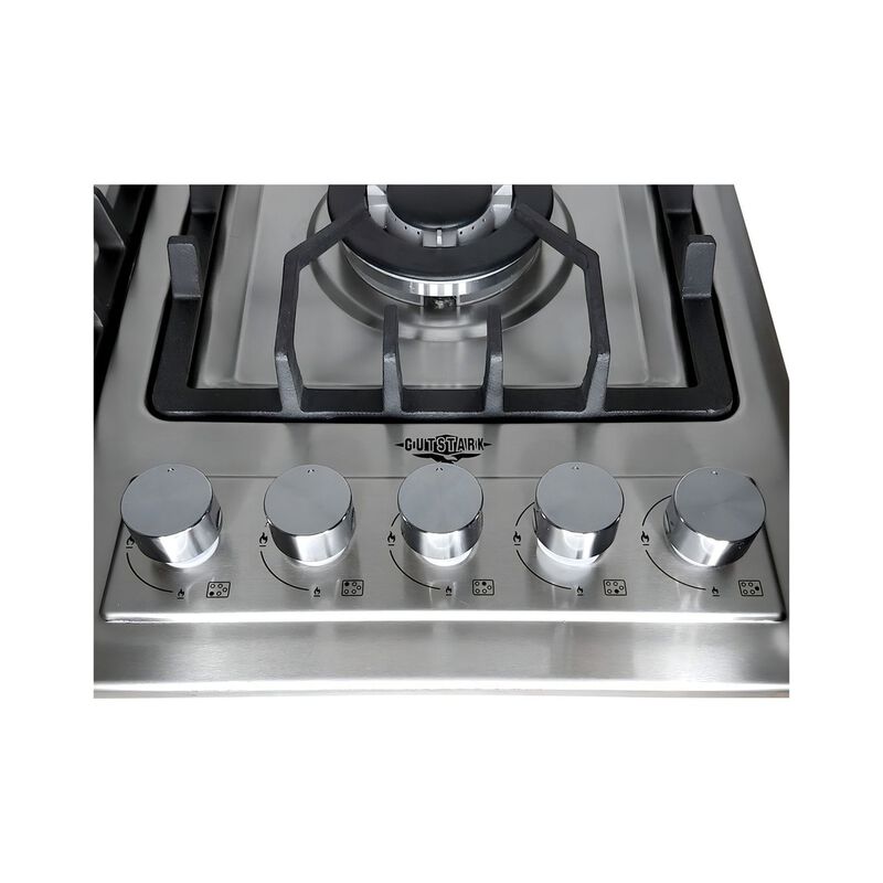 Parrilla Gas 5 Quemadores Acero Inox Empotrable... image number null